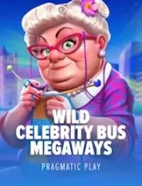 wild celebrity bus megaways logo